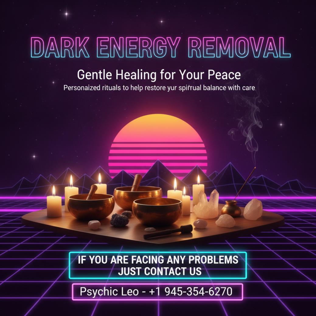 Dark energy removal spiritual healing ritual in Georgetown TX room