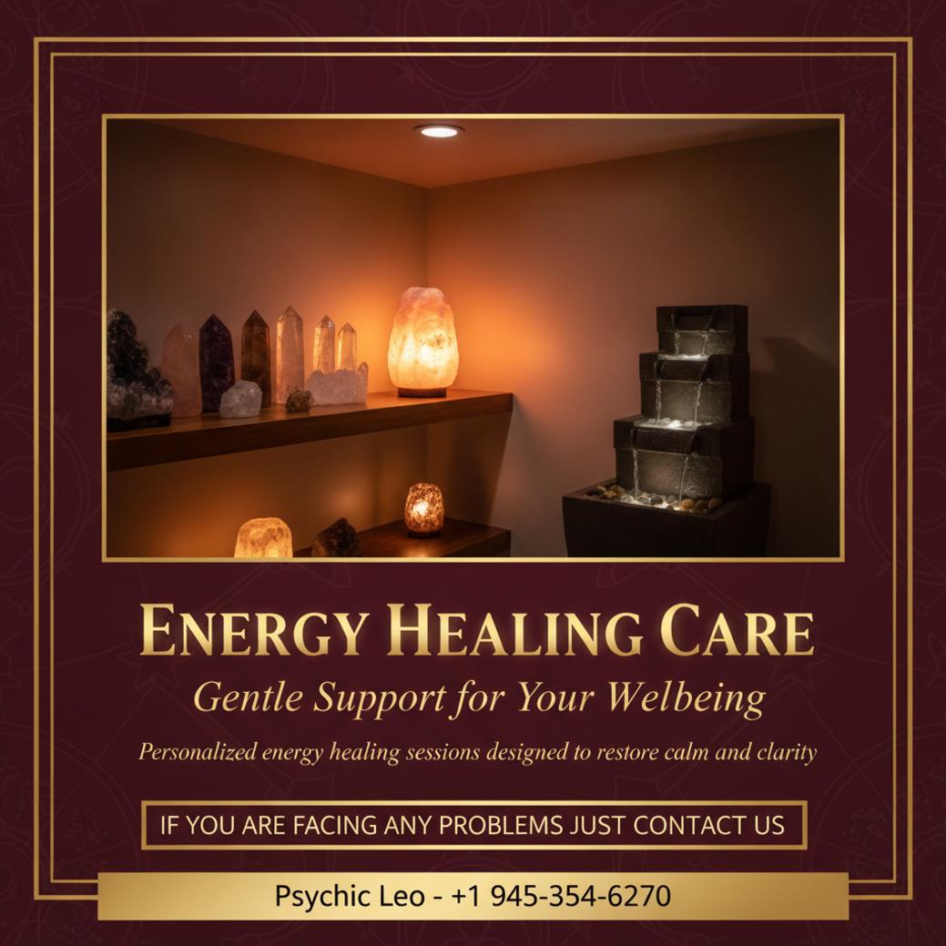 Energy healing session with crystals and salt lamp in Pflugerville room