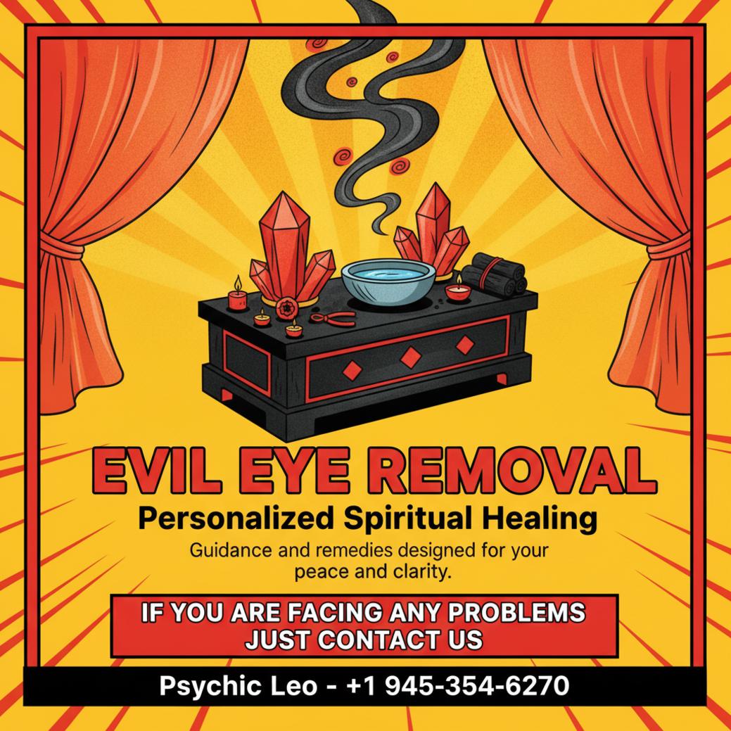 Spiritual ritual setting for evil eye removal in Round Rock Texas