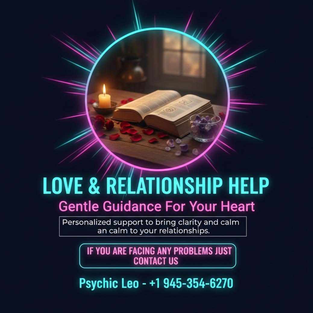 Love and relationship guidance setup with astrology tools in San Antonio