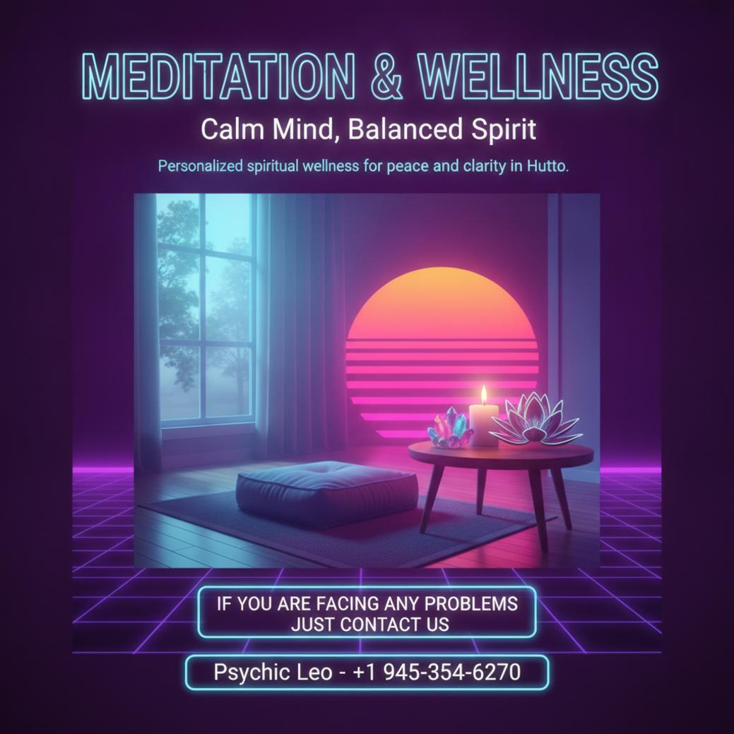 Meditation and spiritual wellness practices in Hutto TX room