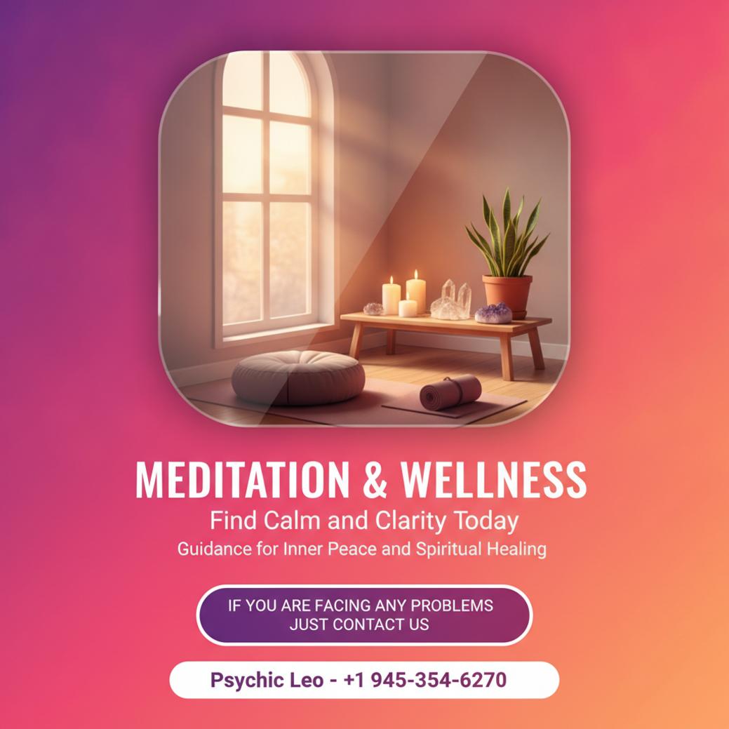 Meditation and spiritual wellness space with candles and crystals in San Antonio