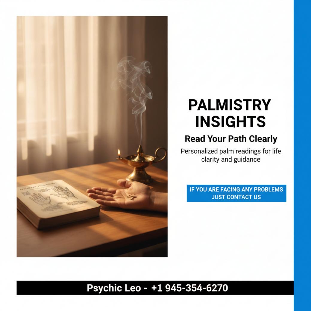 close-up of hand and palmistry guidebook with warm light in Hutto TX