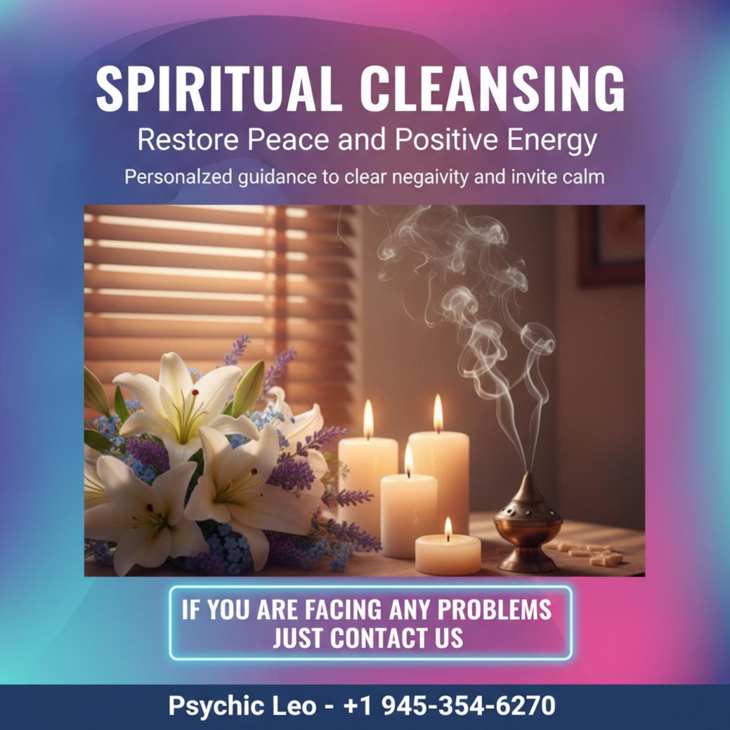 How Spiritual Cleansing Helps Restore Balance in Kyle, TX Spiritual cleansing altar with candles and incense in Kyle, TX