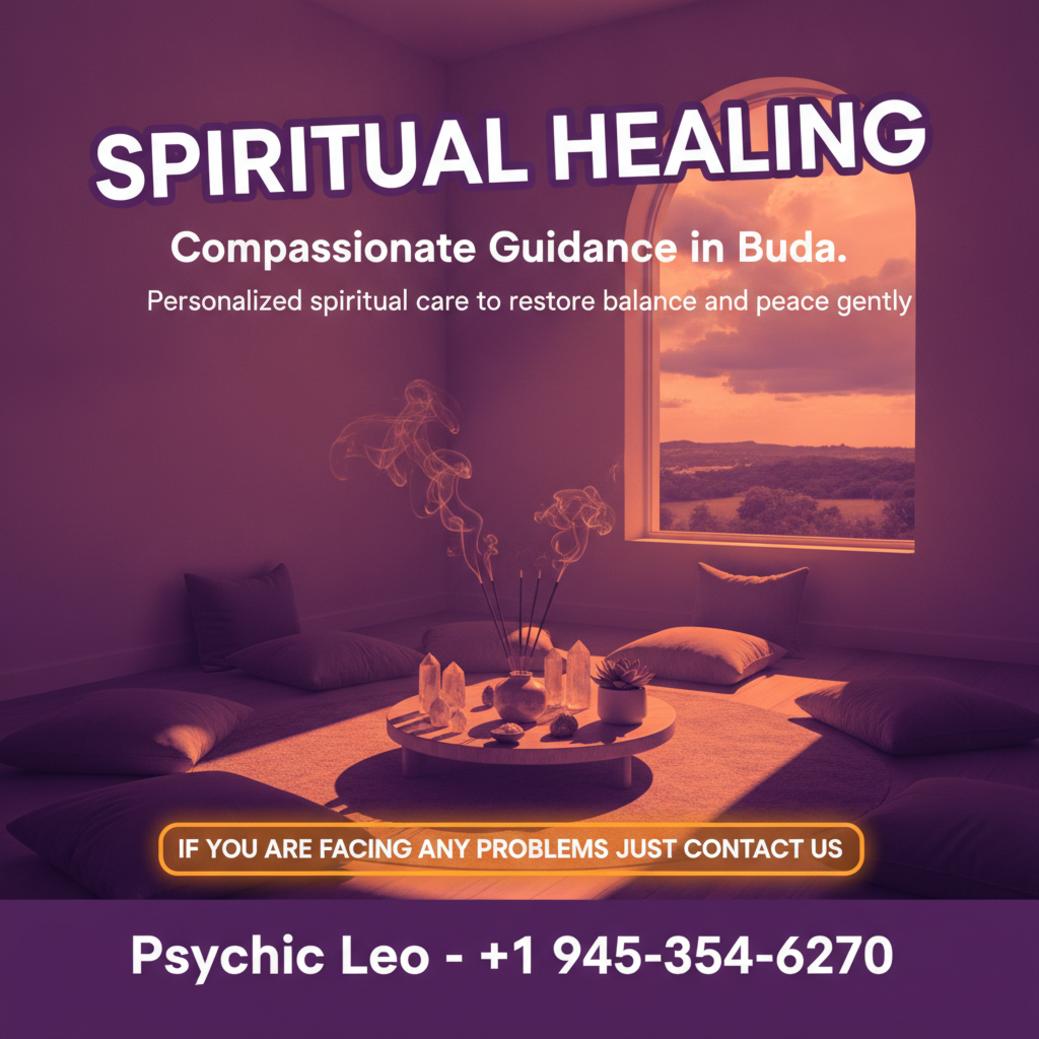 personal spiritual healing session setting in Buda TX office