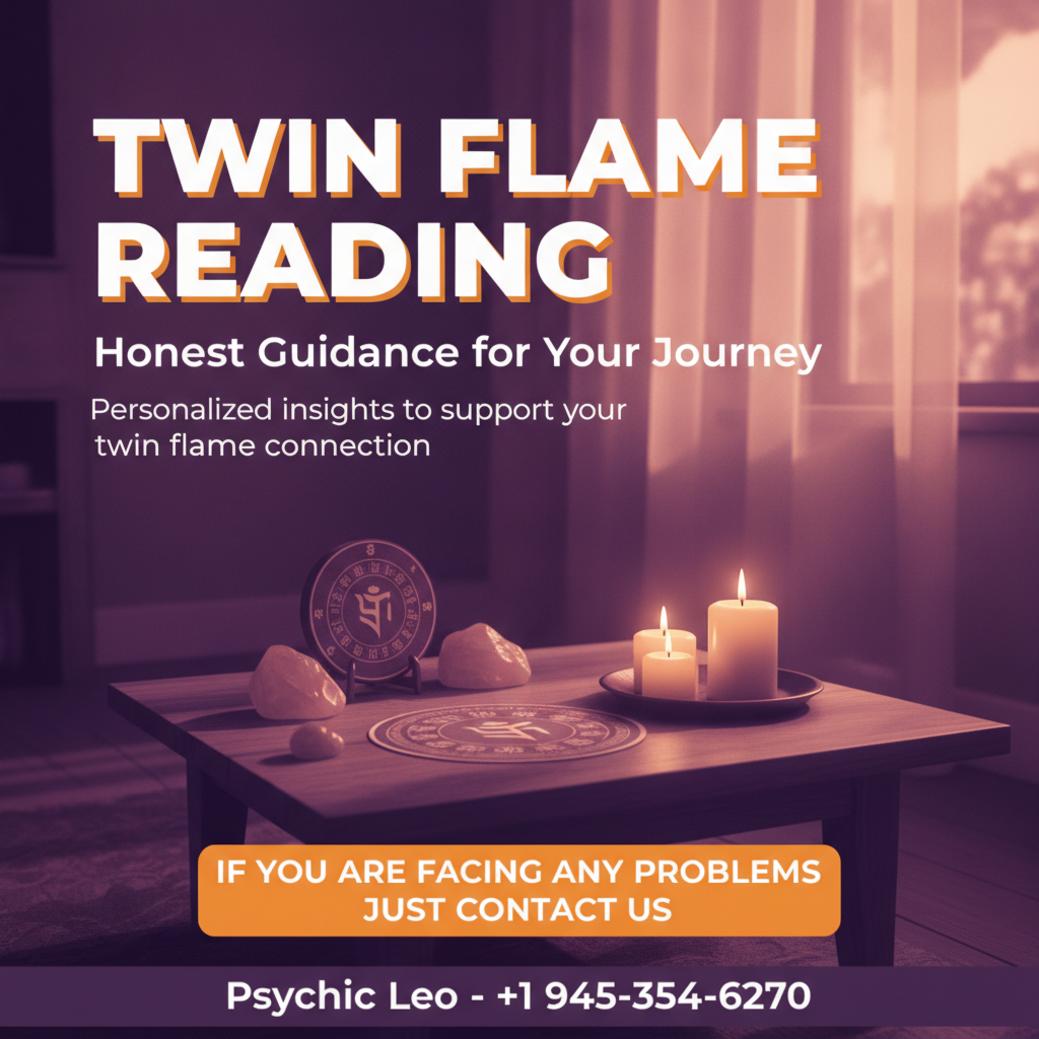 Twin flame reading tools with crystals and candles in Pflugerville