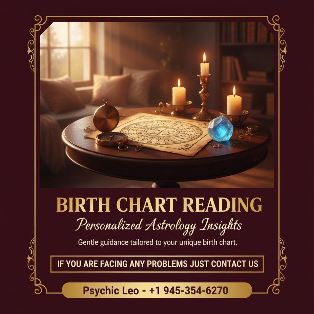 birth chart reading documents and astrological tools in Round Rock TX
