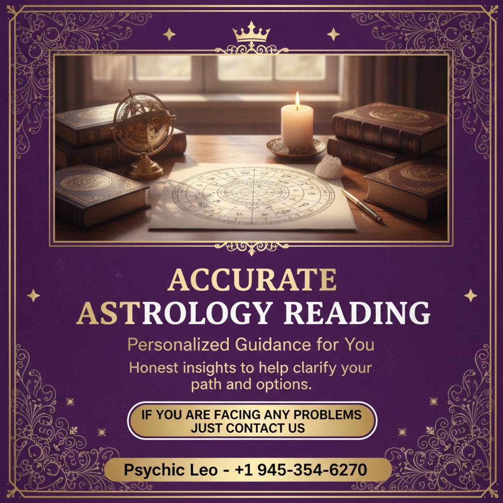 astrology reading setup with birth chart and candles in Round Rock