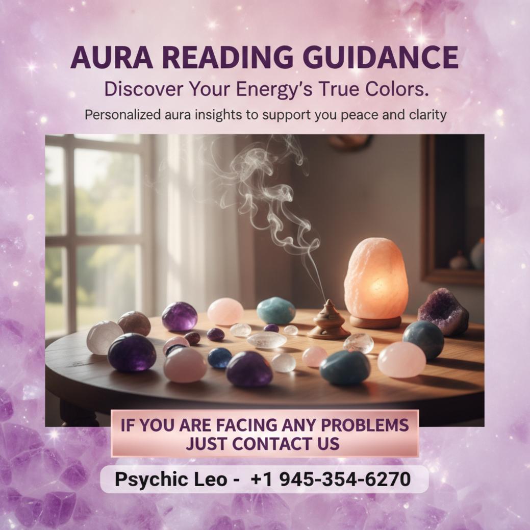 Aura reading spiritual energy session setup in Cedar Park, TX