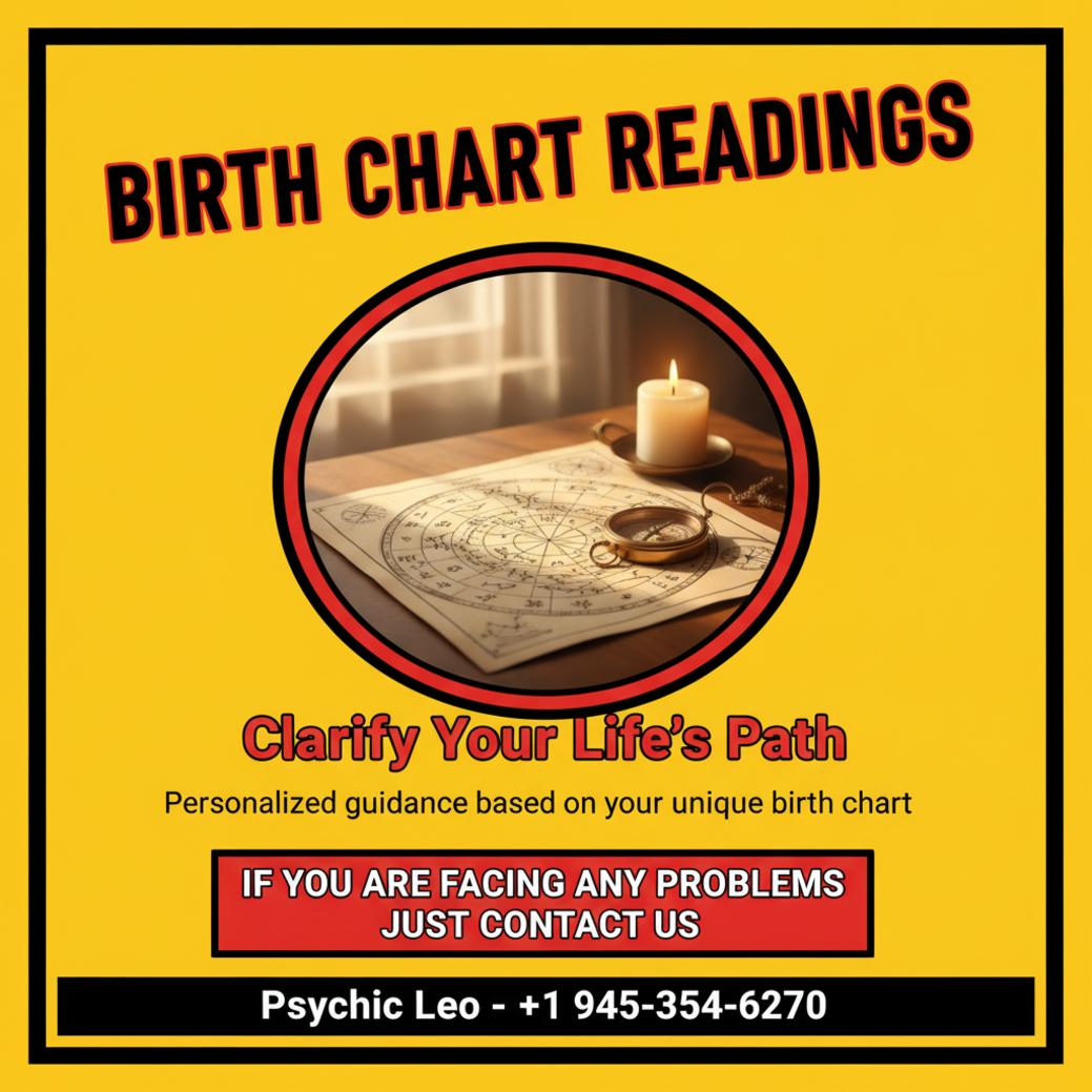 Birth chart reading tools on wooden table in Hutto Texas