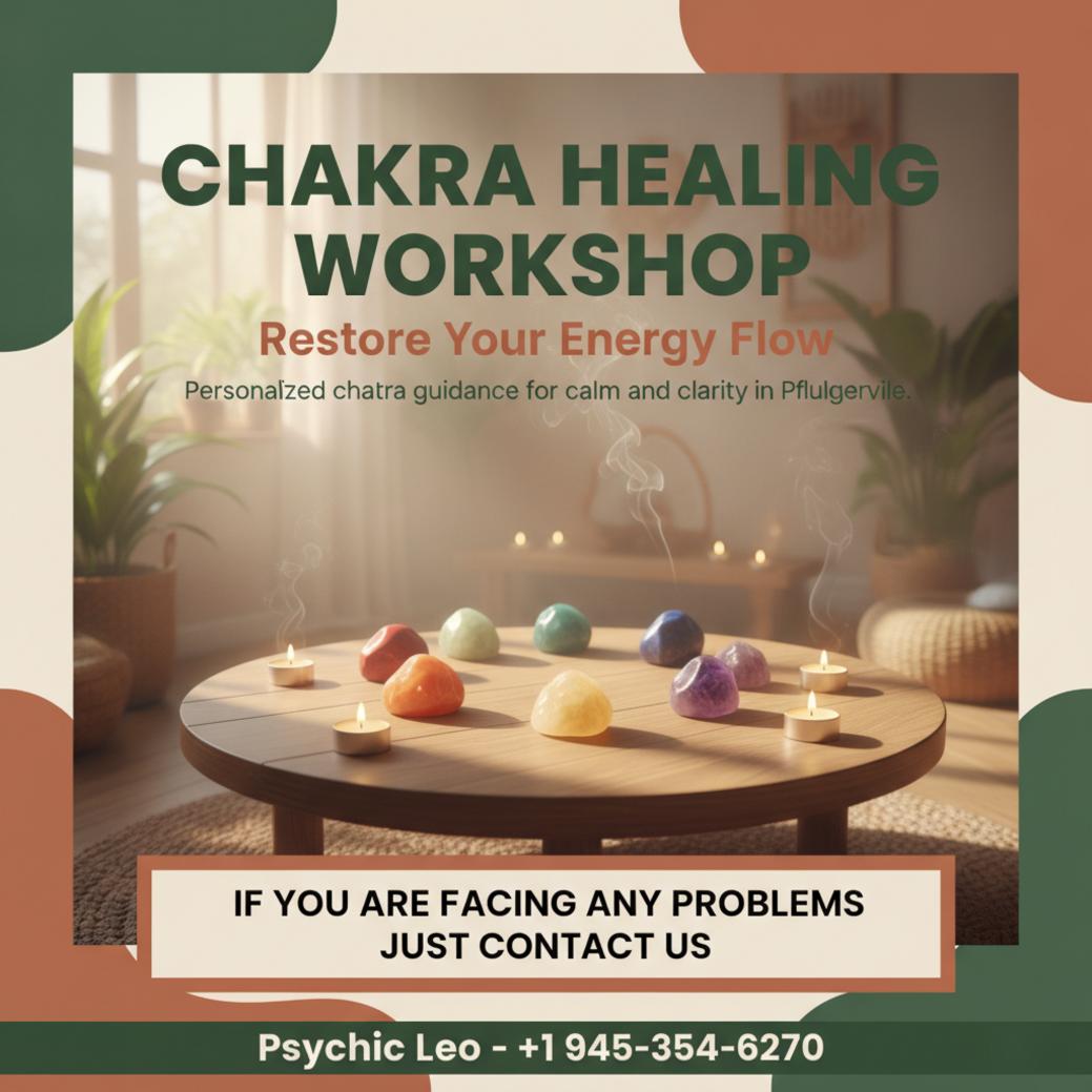 How Chakra Healing in Pflugerville Can Bring You Balance chakra healing stones on wooden table with candlelight in Pflugerville