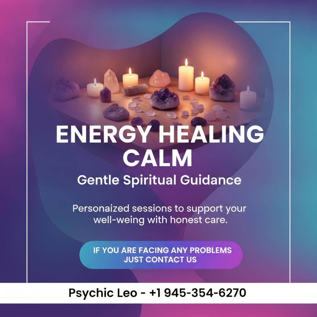 Energy healing session peaceful room with crystals in San Marcos