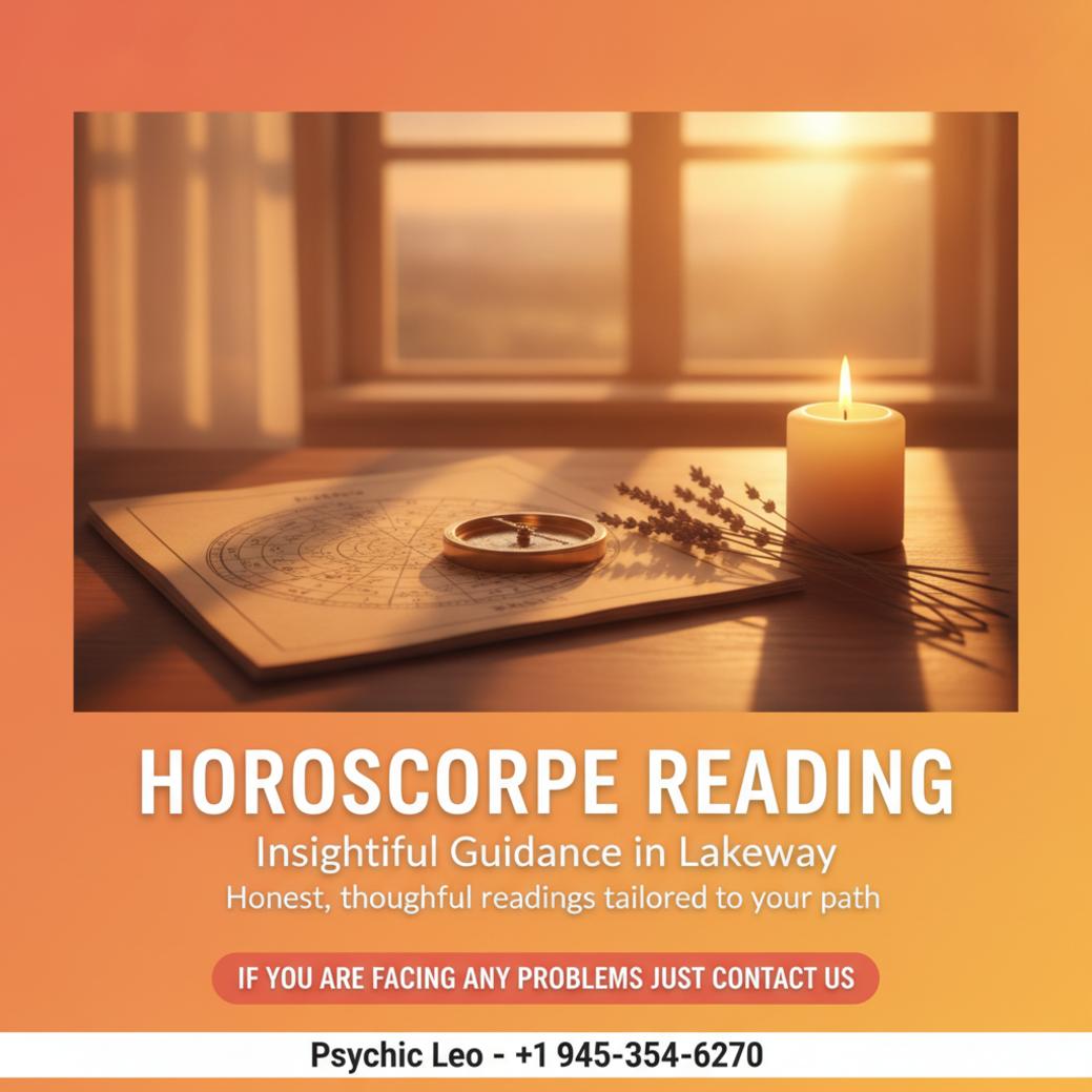What to Expect from a Horoscope Reading in Lakeway, TX Horoscope reading setup with zodiac chart and candle in Lakeway Texas
