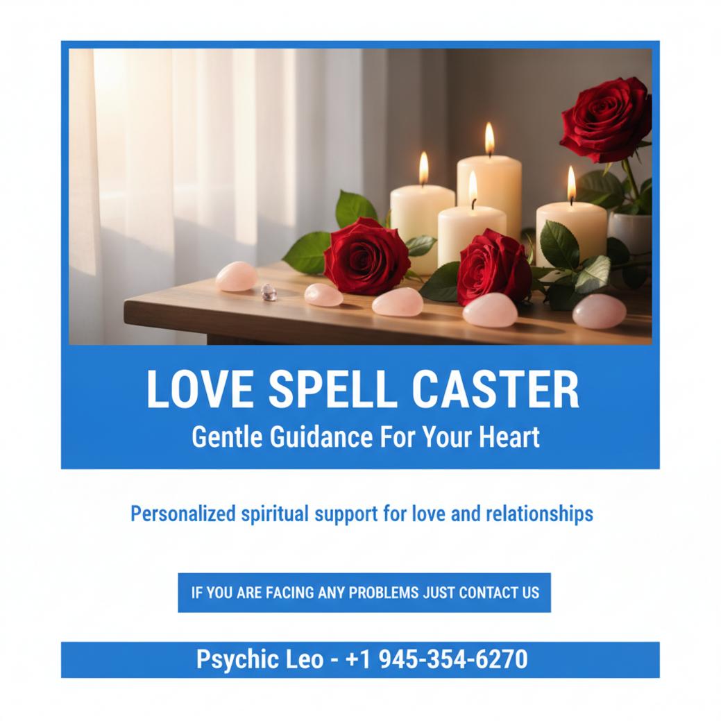 love spell caster altar with crystals and candles in Hutto TX