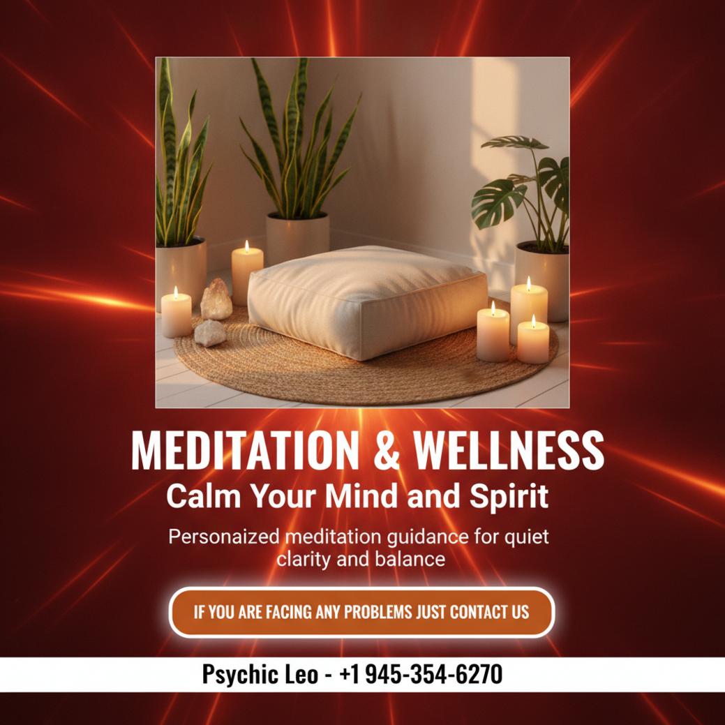 How Meditation and Spiritual Wellness Can Calm Your Mind in Kyle, TX meditation and spiritual wellness setup in Kyle TX room with candles and plants