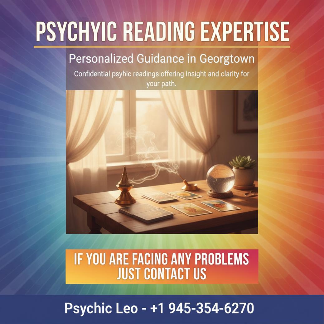 Trusted Psychic Reading in Georgetown, TX for Clarity psychic reading tools arranged in peaceful spiritual space Georgetown TX