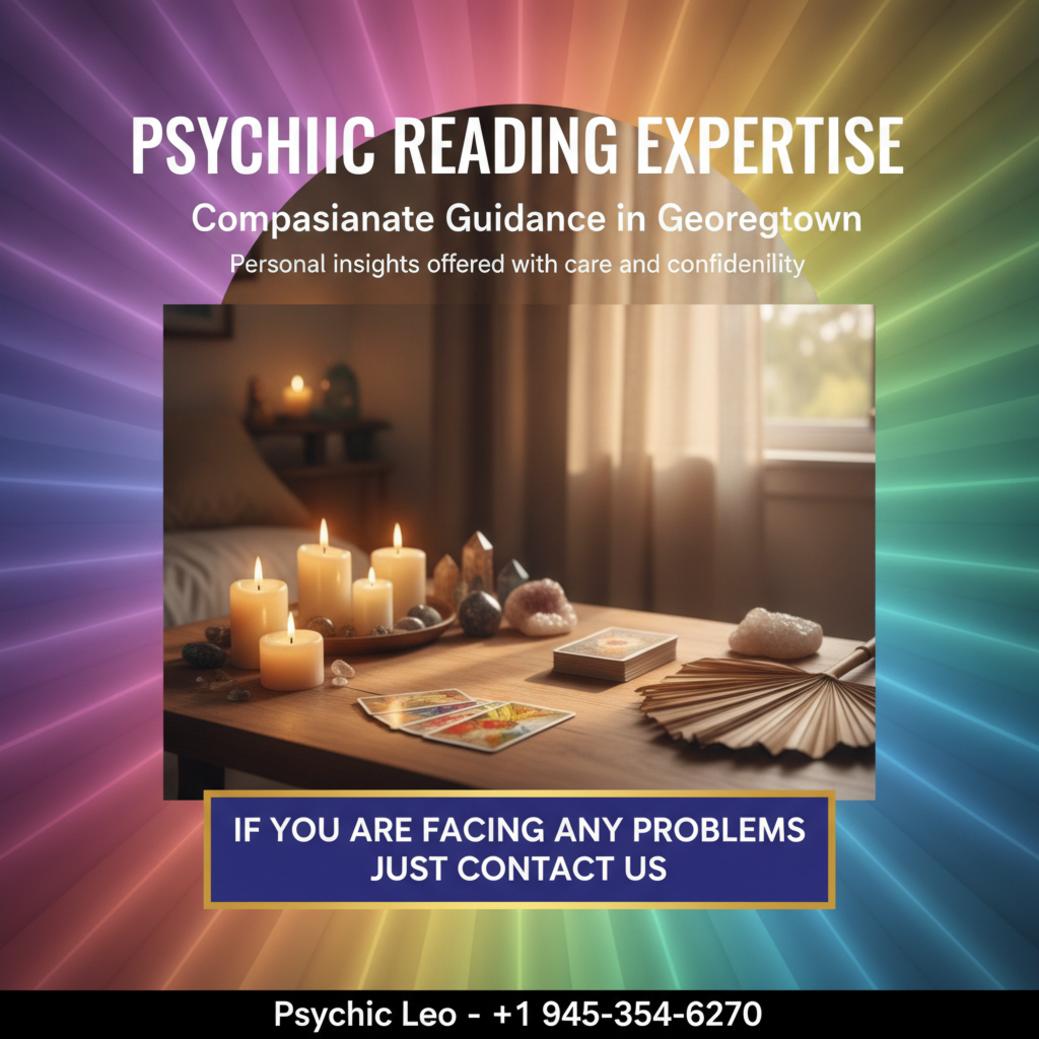 Trusted Psychic Reading in Georgetown, TX psychic reading tools on table in calm setting Georgetown TX