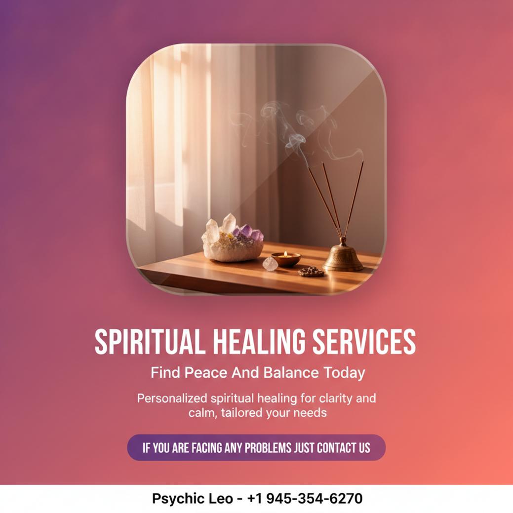 Spiritual healing altar with crystals and incense in Bee Cave